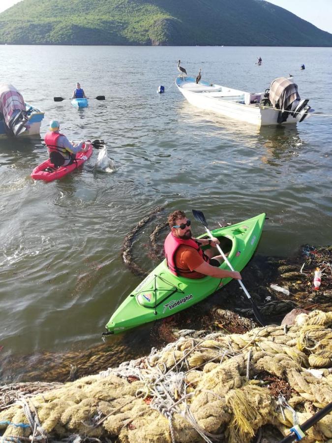 Tortuga Hostel Topolobampo ภายนอก รูปภาพ